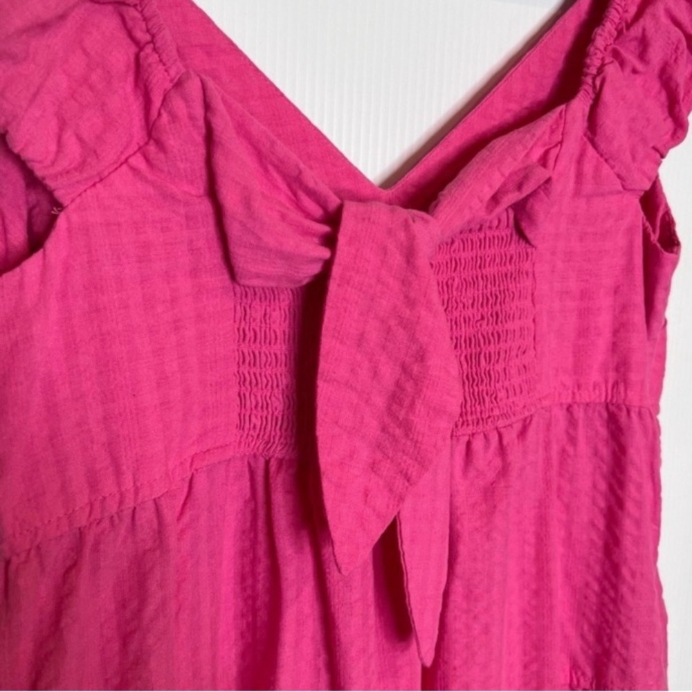 Old Navy Pink Textured Dress - Picture 4 of 7